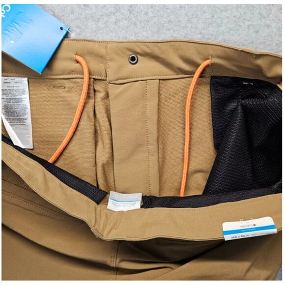 Columbia Men's Brown Omni-Shield Shade Landroamer Pants Size 42 - Picture 6 of 12